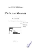 Caribbean Abstracts