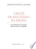 Carlos de Inglaterra en España