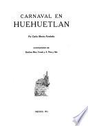 Carnaval en Huehuetlán