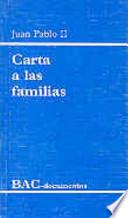 Carta a las familias