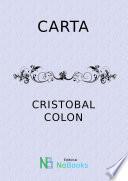 Carta de Cristobal Colon
