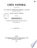 Carta pastoral del ilustrisimo Senor dr d. Pelagio Antonio de Lavastida y Davalos ... diriga a todos sus Diocesanos