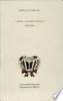 Cartas a Genaro Estrada, 1921-1931