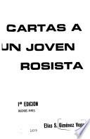 Cartas a un joven rosista