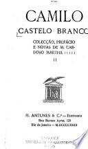 Cartas de Camilo Castelo Branco