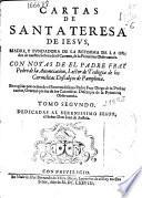 Cartas de Santa Teresa de Iesus...