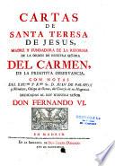 Cartas de Santa Teresa de Jesus...