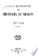 Cartas edificantes de la Provincia de Aragón