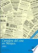 Cartelera del cine en México, 1903