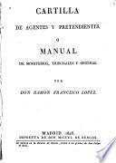 Cartilla de agentes y pretendientes