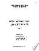 Casos y materiales sobre derechos reales