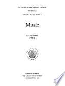Catalog of Copyright Entries