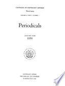 Catalog of Copyright Entries