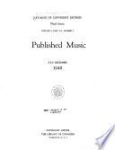 Catalog of Copyright Entries, Third Series