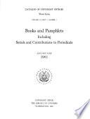 Catalog of Copyright Entries. Third Series