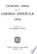 Catálogo anual de la librería española