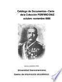 Catálogo de documentos--carta de la Colección Porfirio Díaz