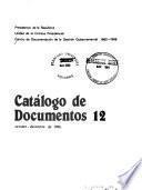 Catálogo de documentos