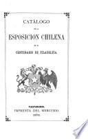 Catálogo de la esposicion chilena en el Centenario de Filadelfia