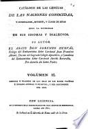 Catálogo de las lenguas