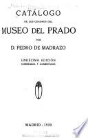 Catálogo de los cuadros del Museo del Prado