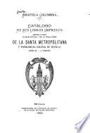 Catálogo de sus libros impresos