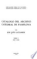 Catálogo del Archivo Catedral de Pamplona