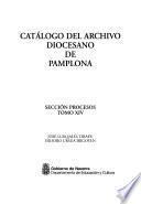 Catálogo del Archivo Diocesano de Pamplona