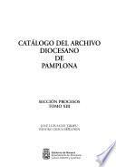 Catálogo del archivo diocesano de Pamplona: Siglo XVII [1651-1668, et al