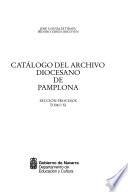 Catálogo del archivo diocesano de Pamplona: Siglo XVII