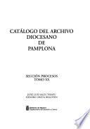 Catálogo del archivo diocesano de Pamplona: Siglos XVII-XVIII