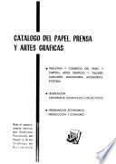Catálogo del papel, prensa y artes gráficas