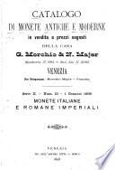Catalogo di monete antiche e moderne