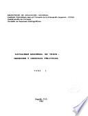 Catálogo nacional de tesis