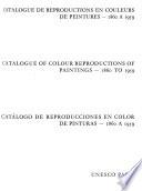 Catalogue de Reproduction en Couleur de Peintures