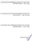 Catalogue de reproductions de peintures, 1860 à 1949-