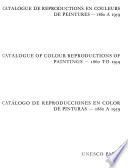 Catalogue de reproductions en couleurs de peintures