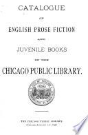 Catalogue of English Prose Fiction & Juvenile Books ...