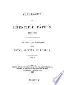 Catalogue of Scientific Papers
