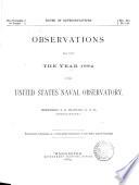 Catalogue of Stars Observed at the U.S. Naval Observatory During the Years 1845-77