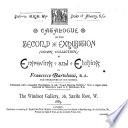 Catalogue of the second exhibition, loan collection, of engravings and etchings by Francesco Bartolozzi and engravers of his school [by E.B. Nash.].
