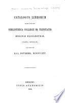 Catalogus Librorum