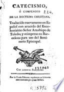 Catecismo, ó Compendio de la doctrina christiana