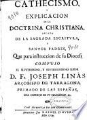 Cathecismo y explicacion de la doctrina christiana