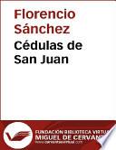 Cédulas de San Juan