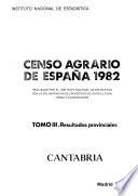 Censo agrário de España, 1982: Resultados provinciales [50 fasciculos