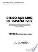 Censo agrário de España, 1982: Resultados provinciales [50 fasciculos