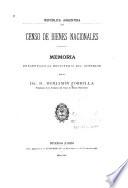 Censo de bienes nacionales
