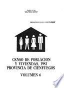 Censo de población y viviendas, 1981: Provincia de Cienfuegos