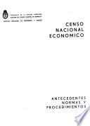 Censo nacional económico
